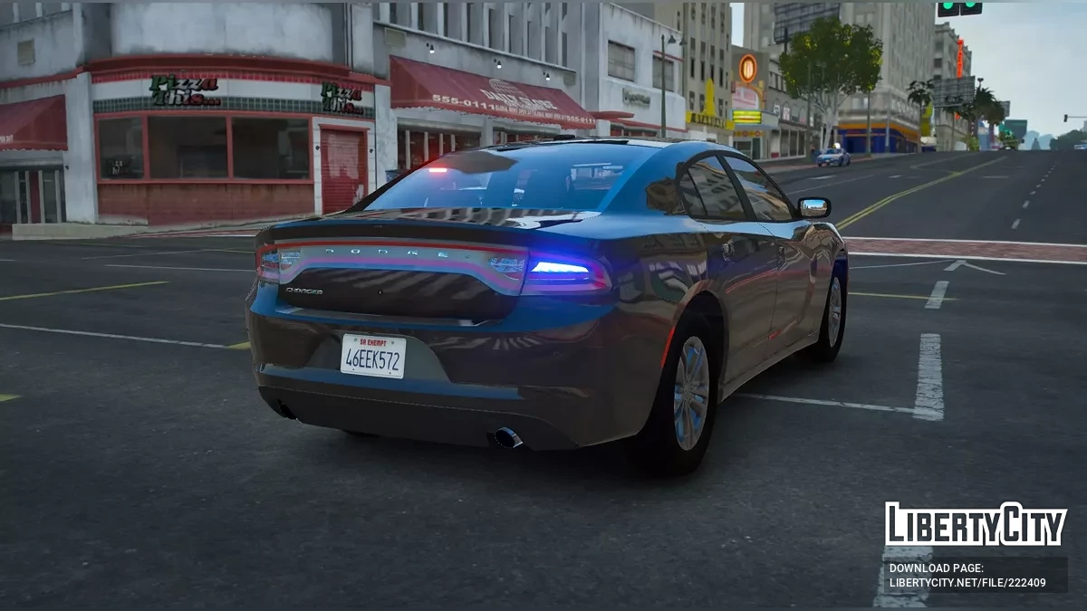 2018 Dodge Charger Tanpa Tanda / GTA 5