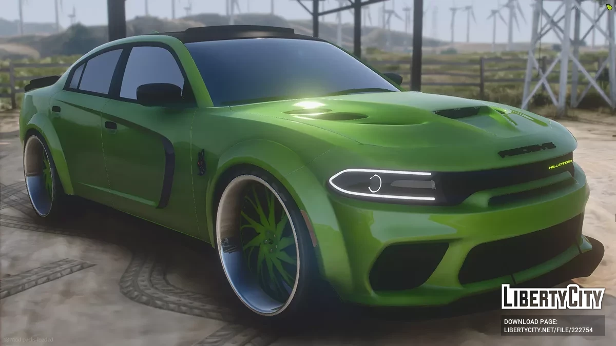 Dodge Charger Hellstinger Widebody 2022 / GTA 5