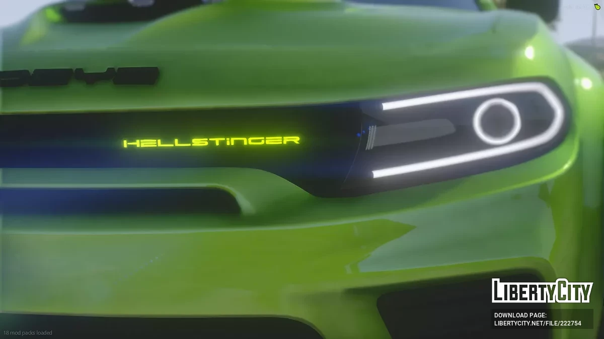 Dodge Charger Hellstinger Widebody 2022 / GTA 5