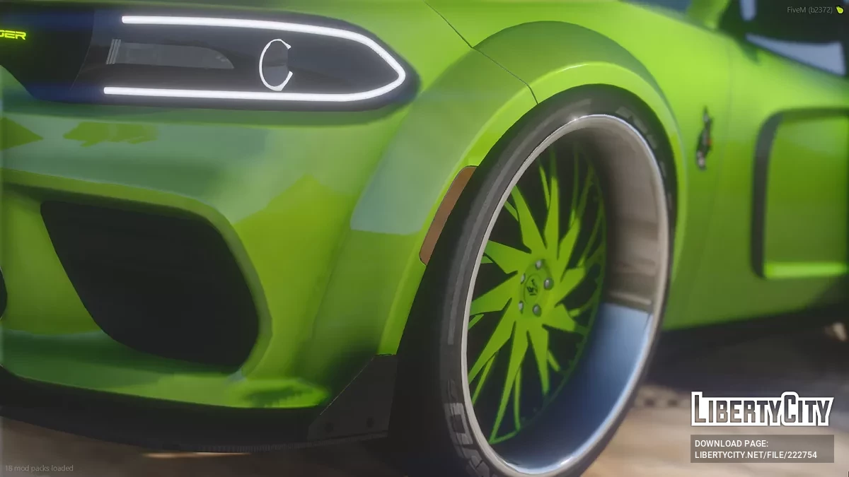 Dodge Charger Hellstinger Widebody 2022 / GTA 5