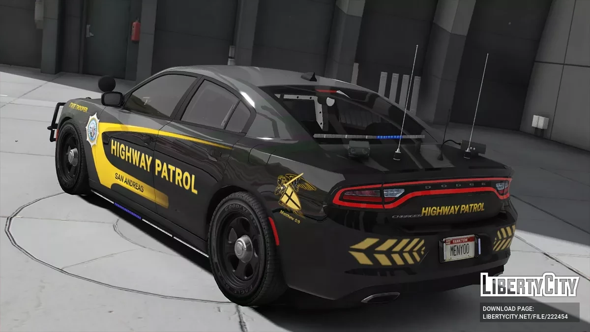 Dodge Charger Patrol Drogowy / GTA 5