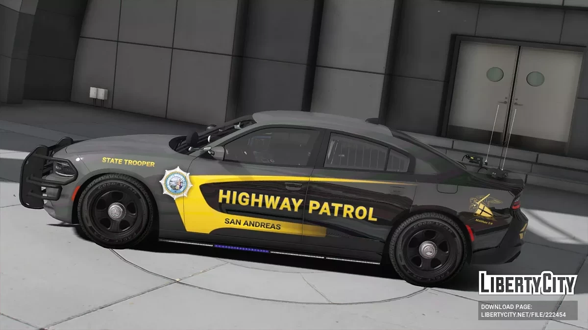 Dodge Charger Patrol Drogowy / GTA 5