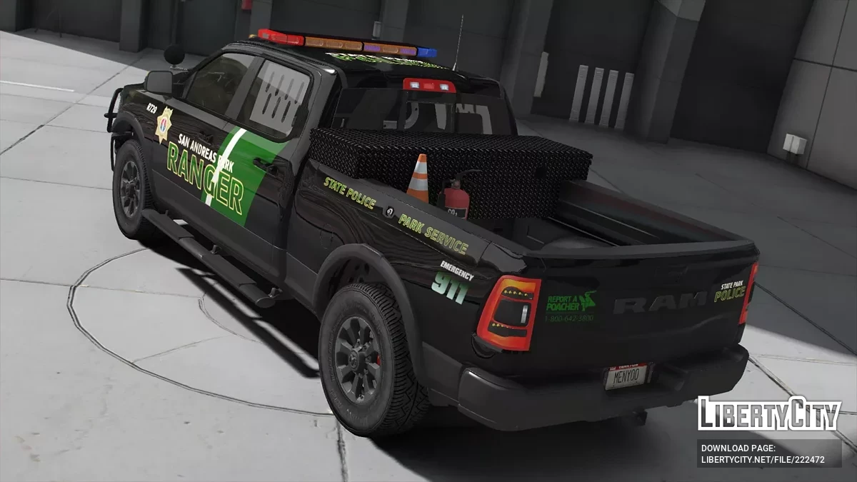 Unidad de Parque Ranger Dodge RAM 2500 / GTA 5