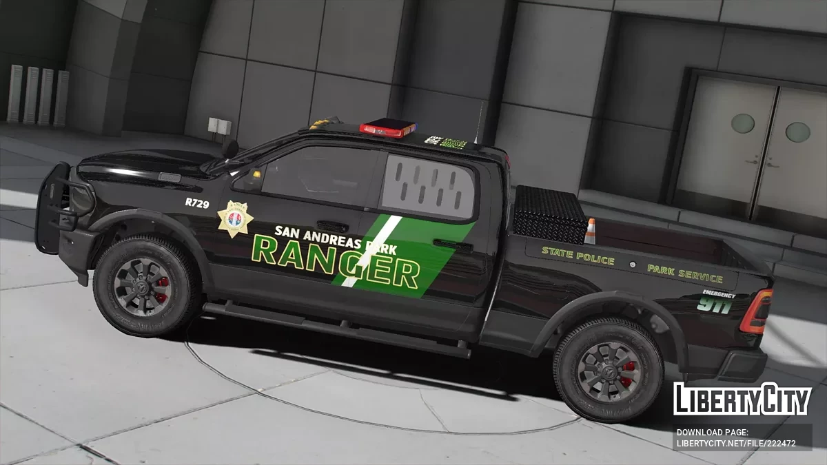 Unidad de Parque Ranger Dodge RAM 2500 / GTA 5