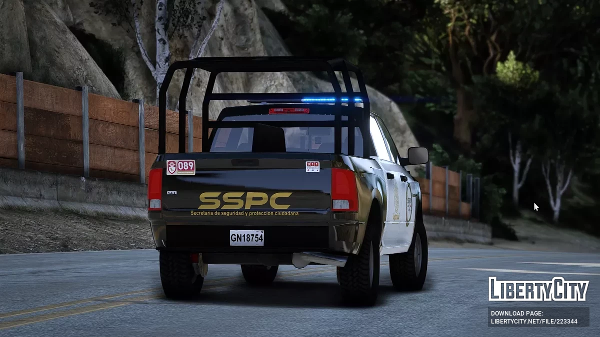 2014 Ram Міністерства безпеки та громадянського захисту Мексики MX / GTA 5