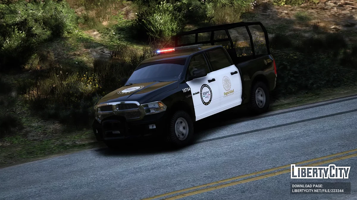 2014 Ram Міністерства безпеки та громадянського захисту Мексики MX / GTA 5