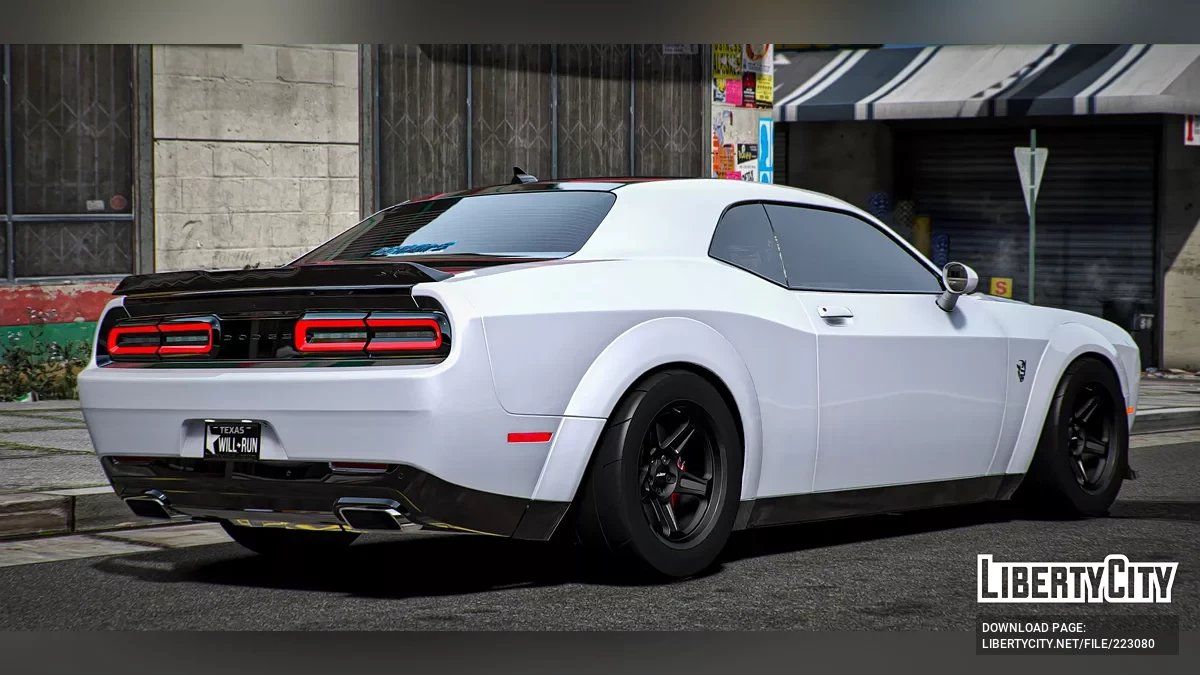 Dodge Challenger SRT Demon / GTA 5