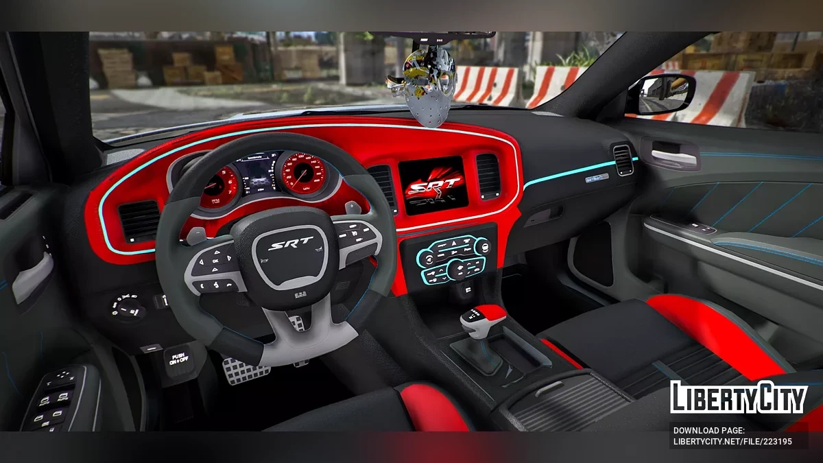 Dodge Charger Hellcat Widebody on Asanti Rims / GTA 5