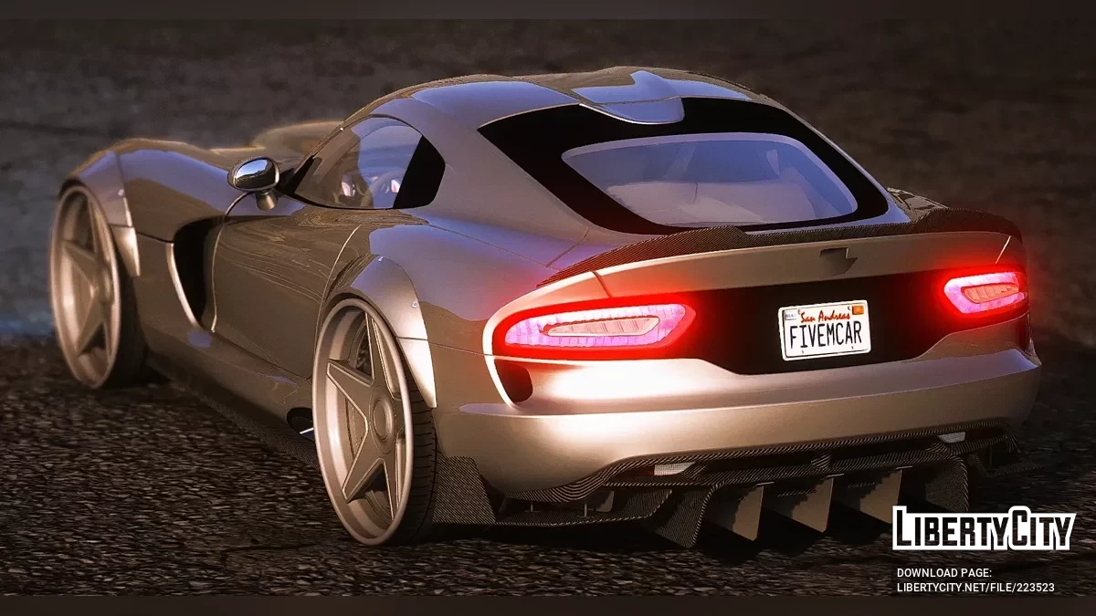 Dodge Viper SRT ACR Extreme / GTA 5
