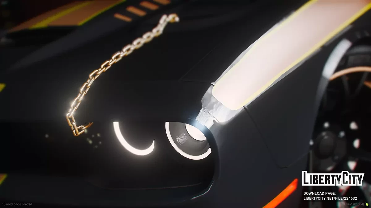 2019年道奇挑战者Hellcat Slimbody "SuperPhoenix_Srt" / GTA 5