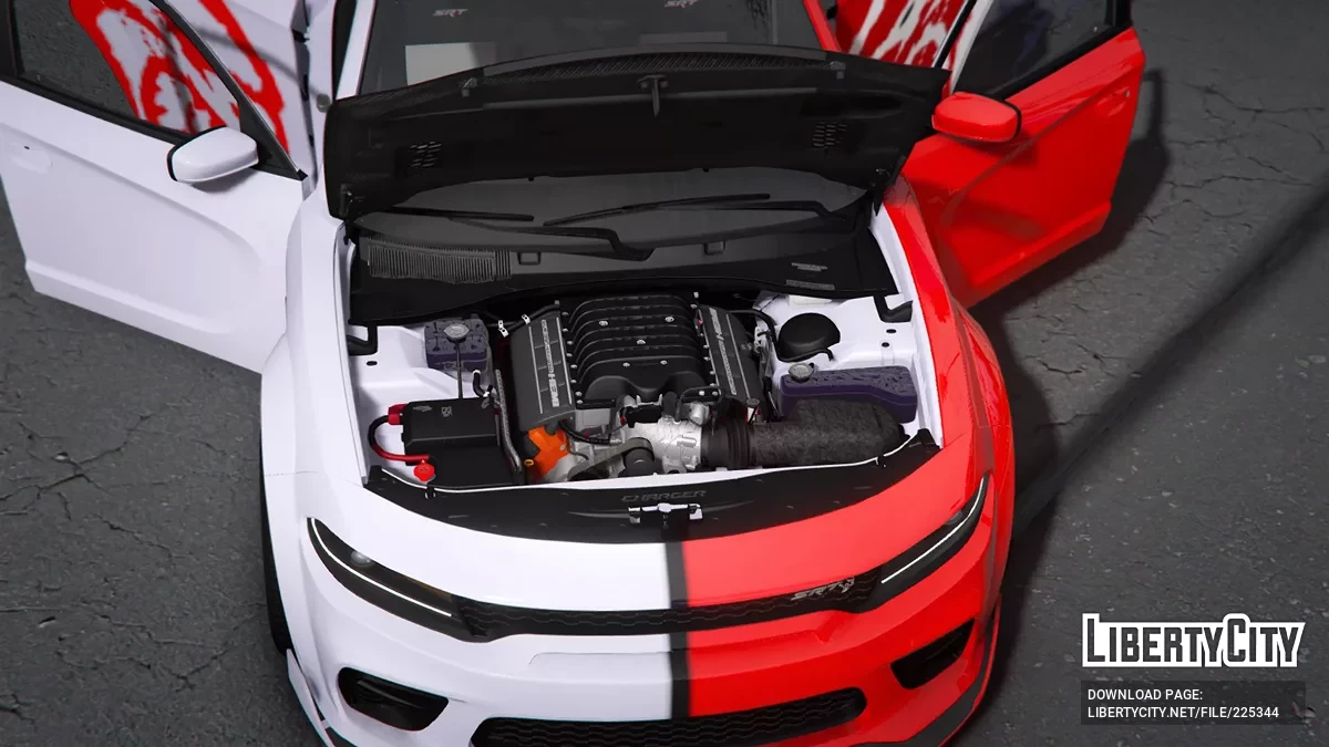2022 Dodge Charger Hellcat Redeye 'Edisi Merah' / GTA 5