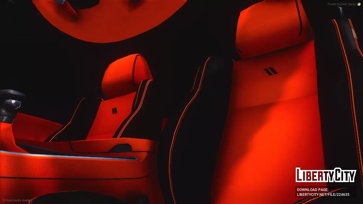 Кастомний 2022 Dodge Challenger Last Call Hemi Orange Edition Scatpack / GTA 5