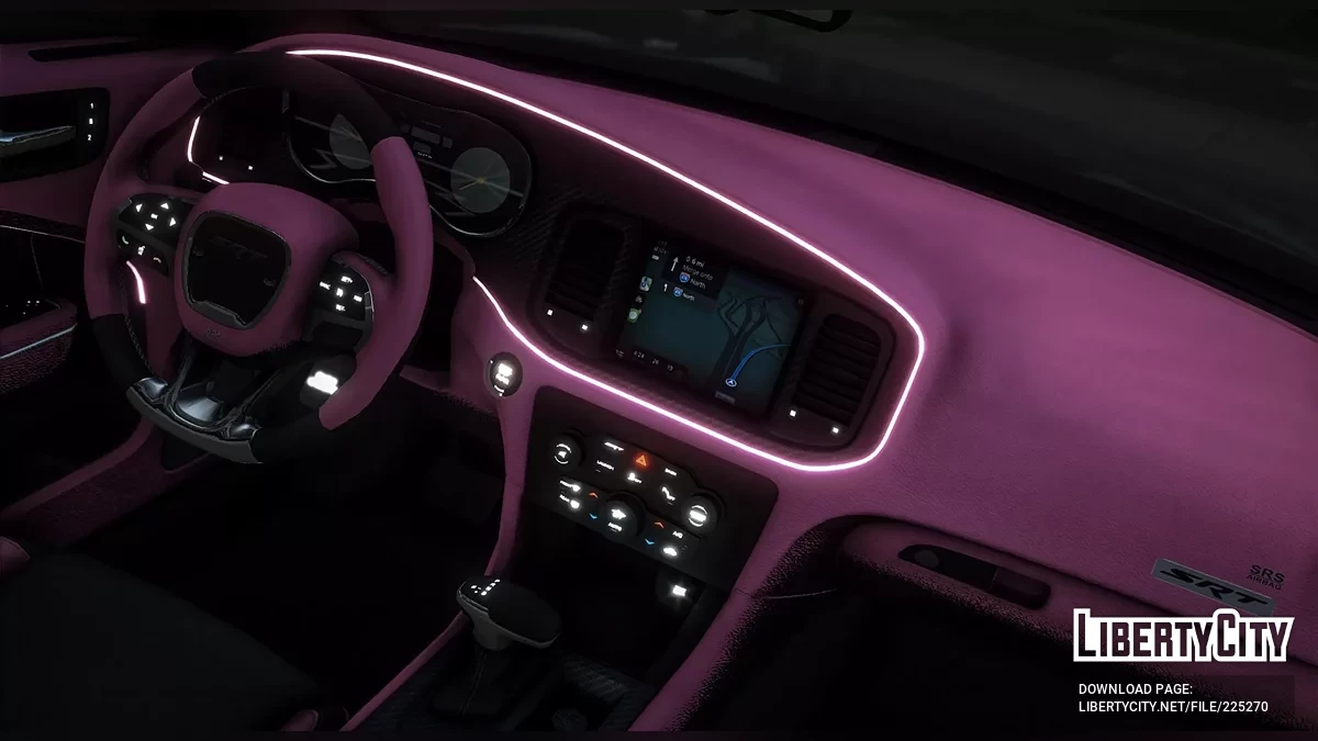 Réplica personalizada 2022 Dodge Charger SRT MATIAS IRL / GTA 5
