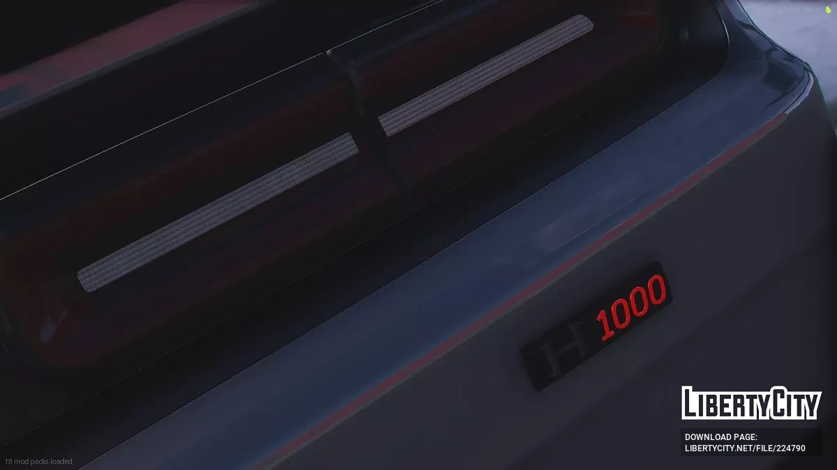 Individuell 2023 Dodge Challenger 1000HP Hennessey Performance Edition / GTA 5