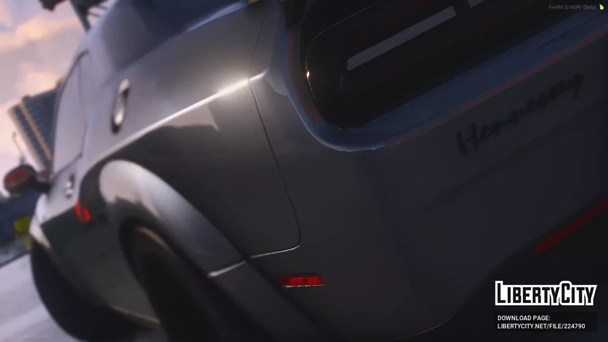 Individuell 2023 Dodge Challenger 1000HP Hennessey Performance Edition / GTA 5