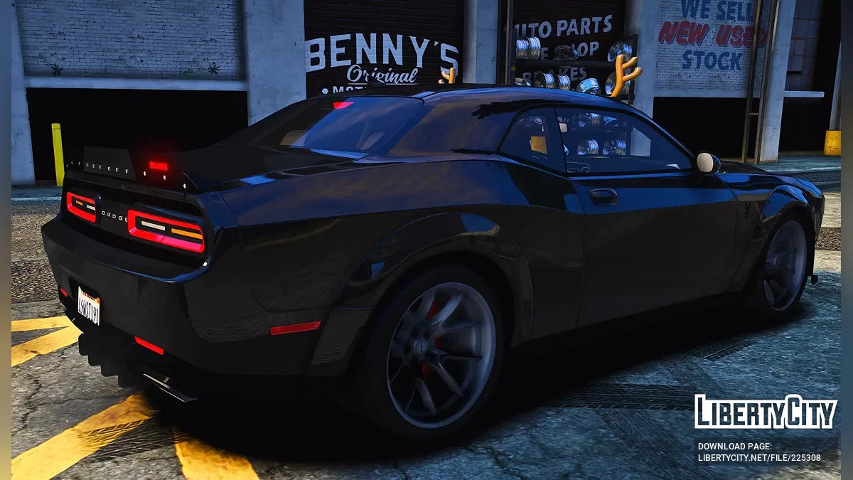 Custom Tuned Dodge Challenger SRT Hellcat "Angdeer" / GTA 5