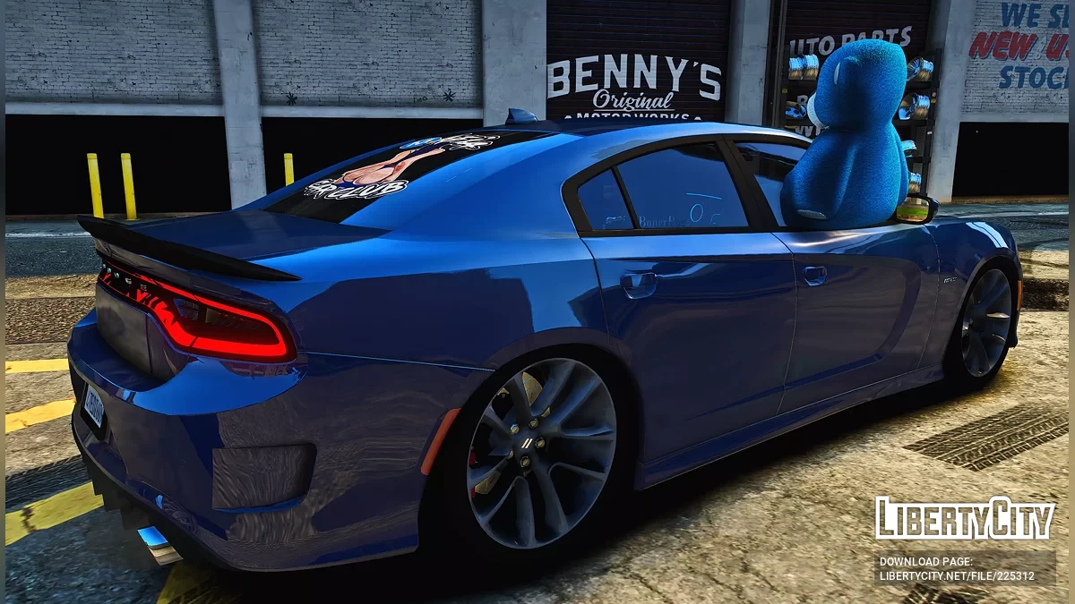 Dodge Charger Daytona V8 Hemi Slimbody yang Disesuaikan / GTA 5