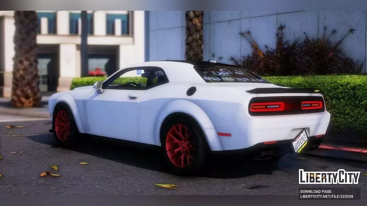 Dodge Challenger SRT Demon Mafia Edition / GTA 5