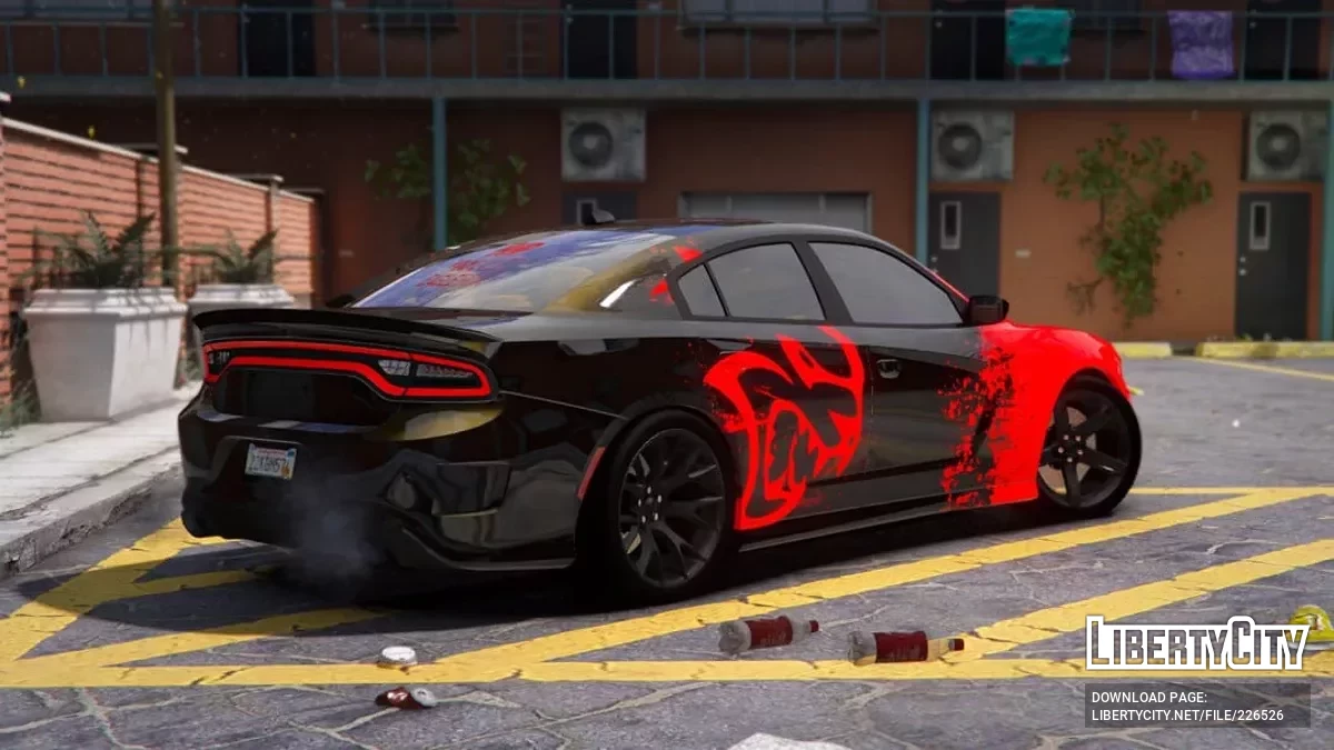 Dodge Charger Hellcat DKRIQ 2018 / GTA 5