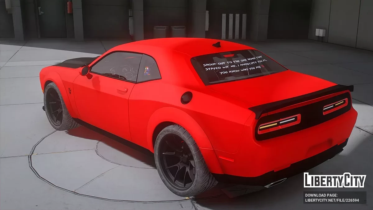 Dodge Challenger SRT Demon / GTA 5