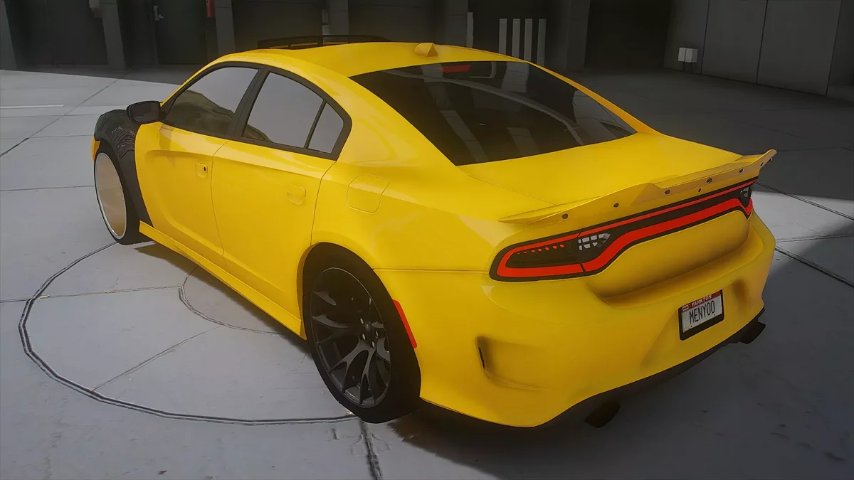 Dodge Charger SRT Hellcat Rslide / GTA 5
