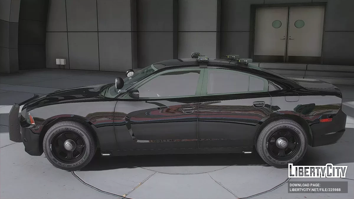 Dodge Charger sin marcas / GTA 5