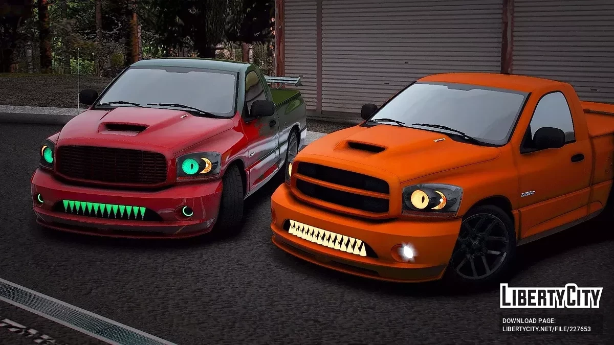 2006道奇RamSRT10 [附加 | +80调校 | LODs | 模板 | 车身涂装] / GTA 5