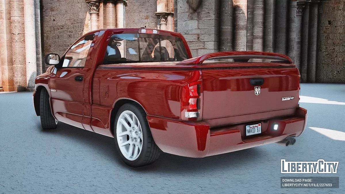 2006道奇RamSRT10 [附加 | +80调校 | LODs | 模板 | 车身涂装] / GTA 5