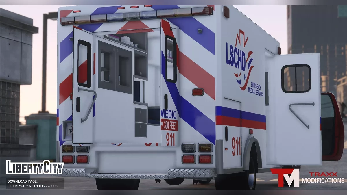 Ambulance RAM 5500 2024 / GTA 5