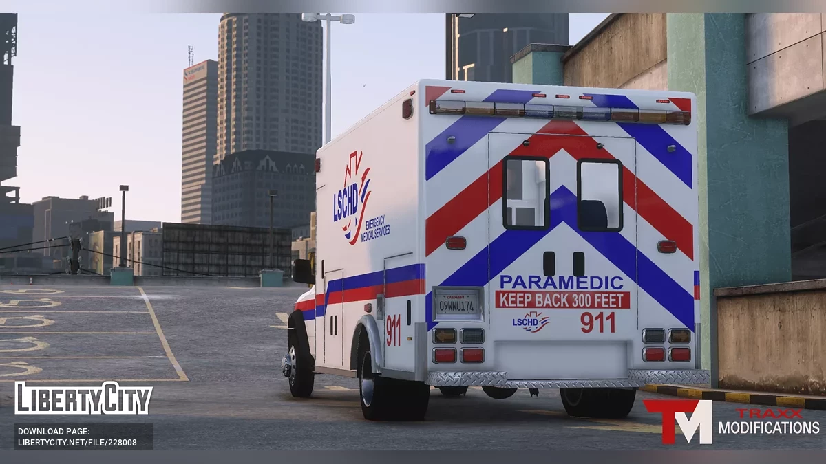 Ambulance RAM 5500 2024 / GTA 5