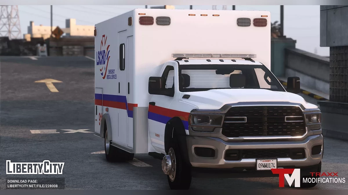 Ambulance RAM 5500 2024 / GTA 5