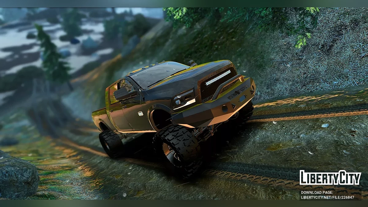 Dodge Ram Laramie Longhorn 2500 Heavy Duty Modificado / GTA 5