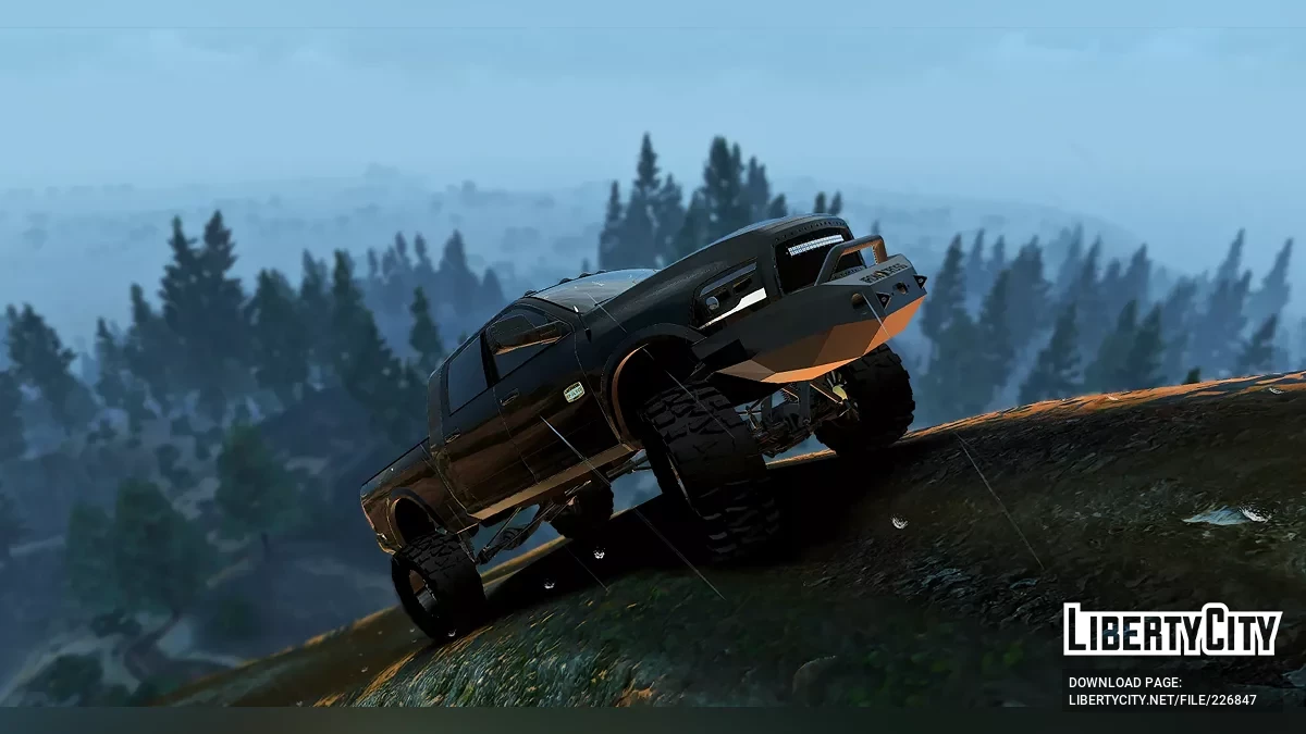 Dodge Ram Laramie Longhorn 2500 Heavy Duty Modificado / GTA 5