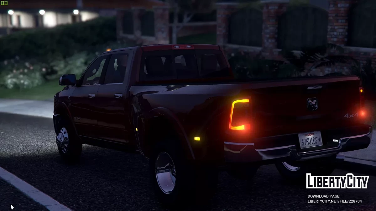 2020 RAM 3500 ВАЖКИЙ / GTA 5