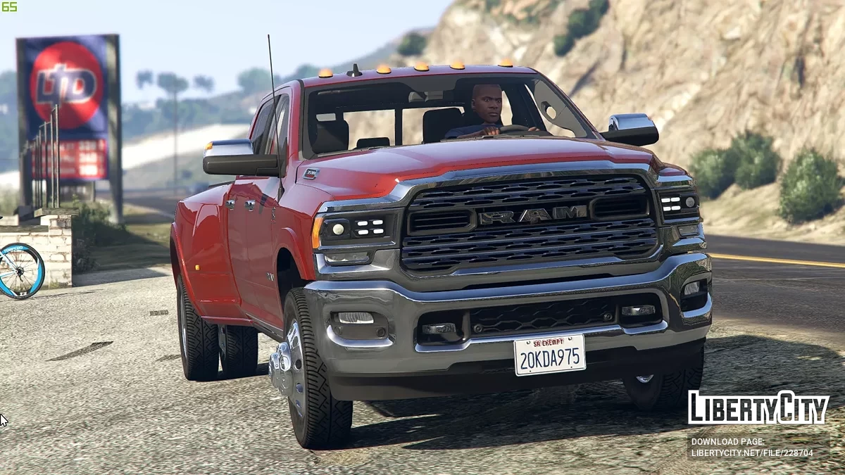 2020 RAM 3500 ВАЖКИЙ / GTA 5
