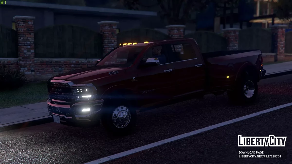 2020 RAM 3500 ВАЖКИЙ / GTA 5