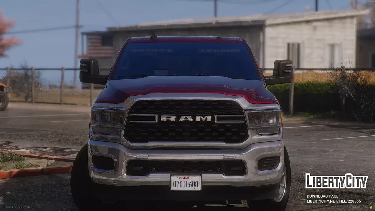 2024 Dodge RAM 2500 Sous couverture / GTA 5