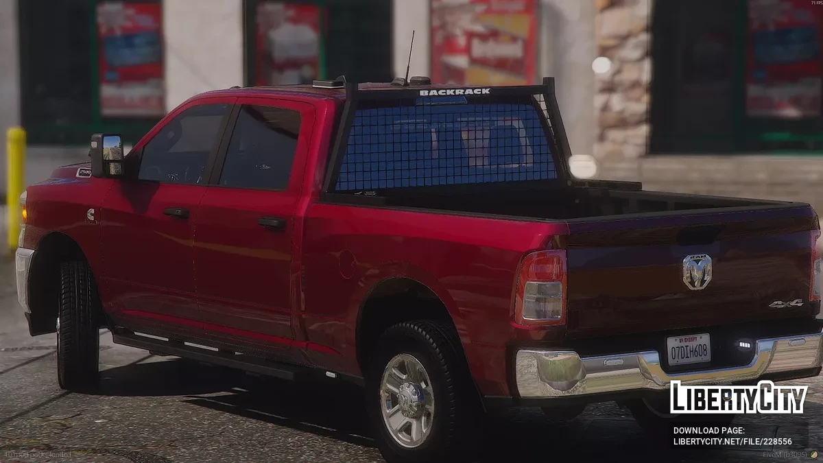 2024 Dodge RAM 2500 Sous couverture / GTA 5