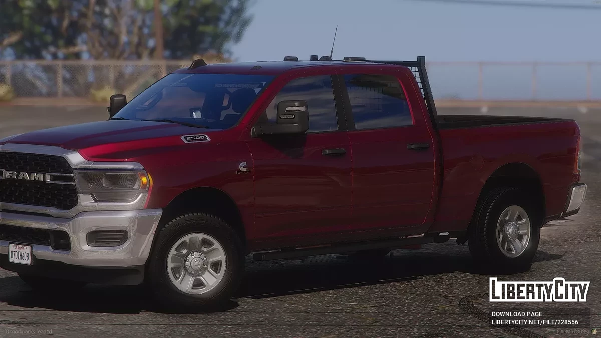 2024 Dodge RAM 2500 Sous couverture / GTA 5