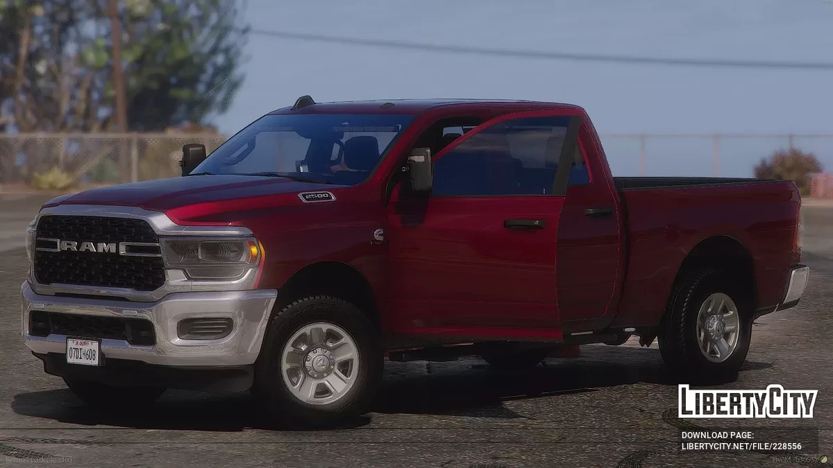 2024 Dodge RAM 2500 Sous couverture / GTA 5