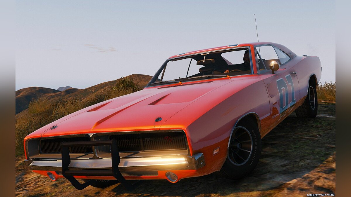 Download 1969 Dodge Charger R/T [Add-On / Replace | tuning | HQ]  for  GTA 5