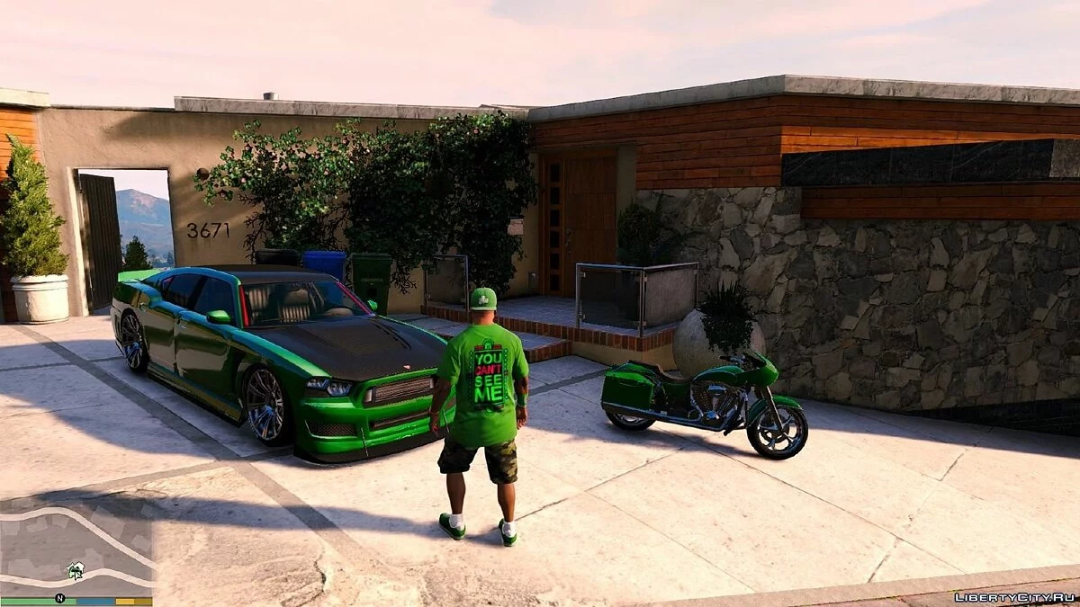 Футболка Джона Сіни / Футболка Джона Сіни для Франкліна / GTA 5