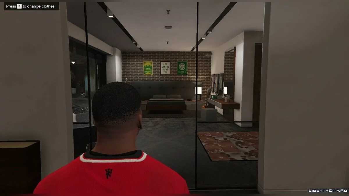 Футболка Manchester United для Франкліна / GTA 5