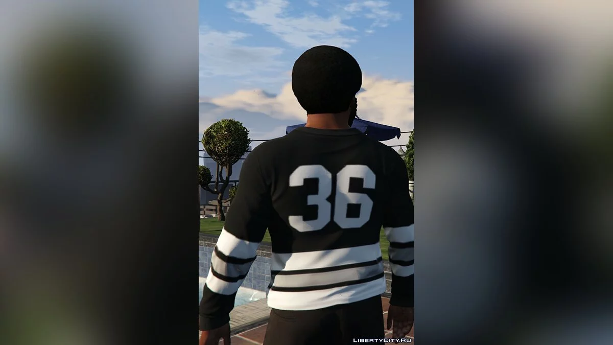 Хокейна футболка Black Scale / GTA 5