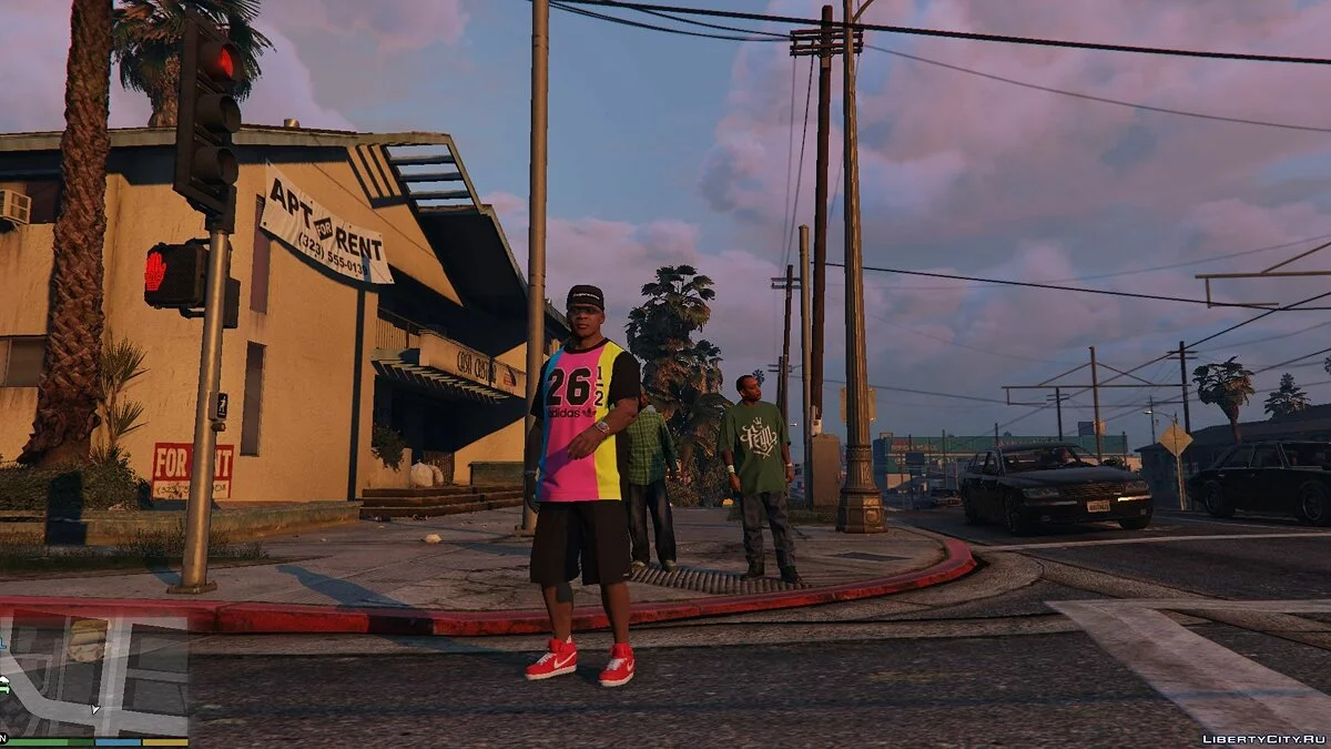 Adidas Boyfriend Tee by Rita Ora / GTA 5