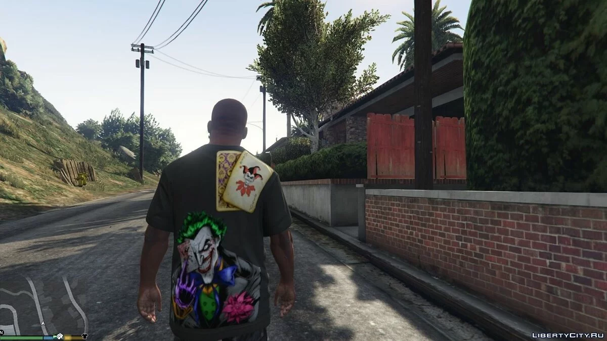 Camiseta Joker Negra / GTA 5