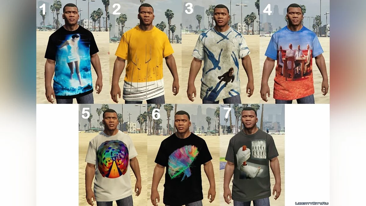 Muse T-Shirt Paket / GTA 5