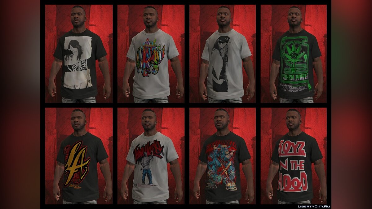 Download Franklin BIG Clothes Pack for GTA 5