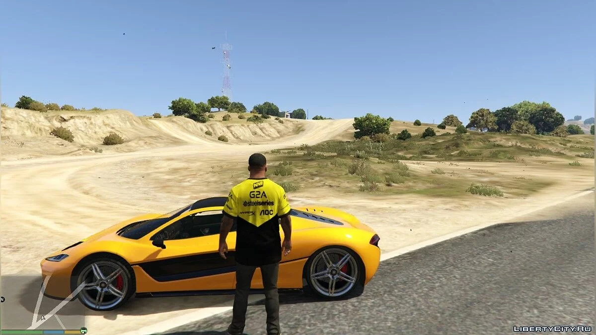 Футболка гравця Natus Vincere для Франкліна / GTA 5