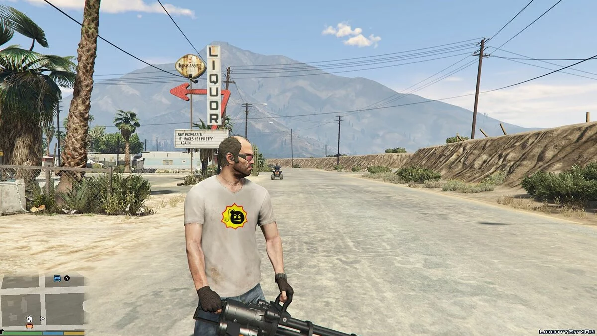 "Serious Sam" T-Shirt for Trevor / GTA 5